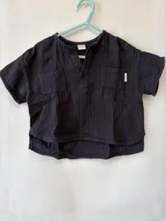 tete a tete ダークネイビー シャツ 80 テータテート