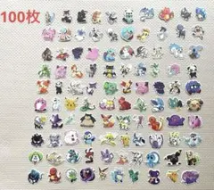 ポケモン ステッカー シール　100枚セット