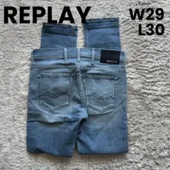 REPLAY JONDRILL ジーンズ デニム　ブルー　スキニー　スリムのサムネイル