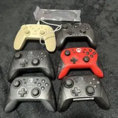 Nintendo Switch コントローラー 6点(ジャンク2点) バラ売り⭕️