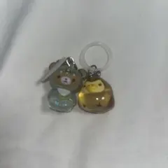 リラックマ きょうりゅう着ぐるみフィギュア めじるしアクセサリー