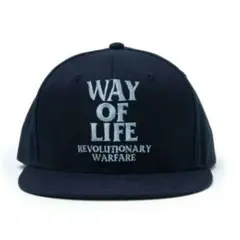 EMBROIDERY CAP "WAY OF LIFE"　NAVYのサムネイル