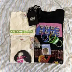 【2、3枚目詳細有】マカロニえんぴつ グッズまとめ売り Tシャツ ラバーバンド 2、3枚目詳細有】マカロニえんぴつ グッズまとめ売り Tシャツ ラバー