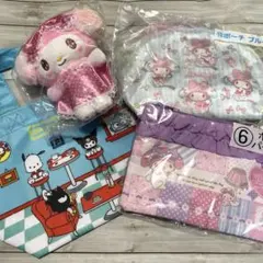 サンリオ当りくじ マイメロ マスコット ポーチ セット まとめ売り