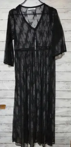 美品❣　MouthValleyシースルーロングガウンカーディガン　最終値下げ中❢