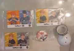 ハイキュー!! くら寿司カード・缶バッチ・マスキングテープ