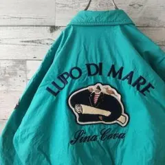 SINA COVA シナコバ 両面刺繍ジップアップスウィングトップ S グリーンのサムネイル