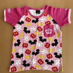 ☆値下げ☆BABY DOLLミッキーコラボ半袖Tシャツ ピンク 120㎝