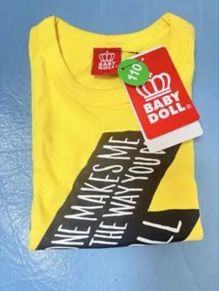 タグ付き　新品未使用BABYDOLL Tシャツ イエロー 110cmのサムネイル