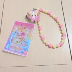 【わんだふるぷりきゅあ】フレンド ビーズ ストラップ スマホ こむぎ プリキュア