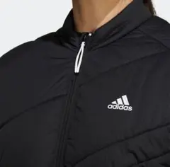 adidas ブラック キルティングジャケット定価20900円