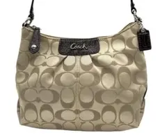 Coach ベージュ ショルダーバッグ