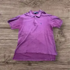 Polo by Ralph Lauren パープルポロシャツ Lサイズ