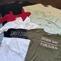 ZIDDY Tシャツ　まとめ売り　6枚セット