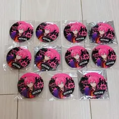 AMPTAK×COLORS けちゃ けちゃくん 缶バッジ まとめ売り - メルカリ