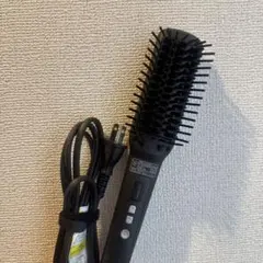 SALONIA ブラシヘアアイロン ブラック