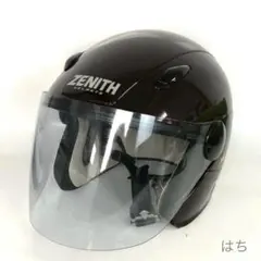 ZENITH ゼニス ジェットヘルメット Sサイズ 55-56cm ブラックのサムネイル