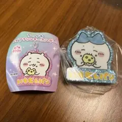 ちいかわ　ラメアクリルキーホルダー　ハチワレ