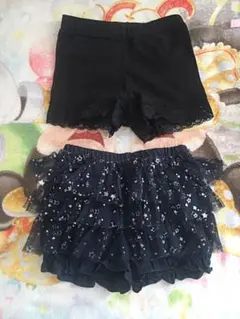 ショートパンツ キュロット　２点セット