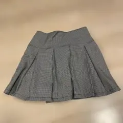 GU 140 チェック柄　スカート