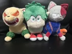 M*様 【３体セット】ヒロアカ ぬいぐるみ バクドック ショートキャット デクシ