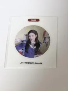 TWICE the story goes on cast 封入 ステッカー サナ