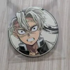 鬼滅の刃 柱展 不死川実弥 マット缶バッジ