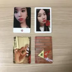 TWICEチェヨントレカ(手の写真のトレカ含む4枚セット)