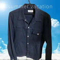 美品　M相当　NANO-UNIVERSE ネイビー ジャケット