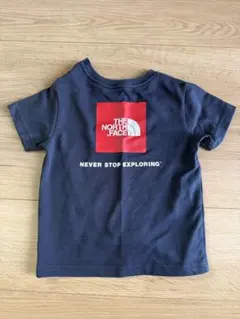 【中古】ノースフェイス ベビーTシャツ ネイビーのサムネイル