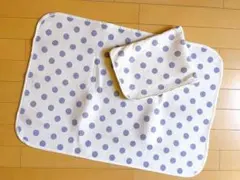 ドット柄 おむつ替えマット 2点セットのサムネイル