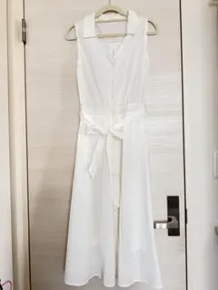 【未着用】ROYAL PARTY LABEL ノースリーブシャツワンピース