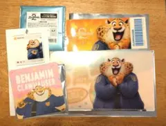 ズートピア2　カフェ　クロウハウザー　アクリルキーホルダー　コースター　購入特典