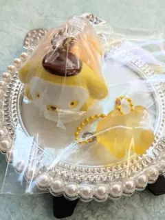 サンリオ キャラクターズ GRWMチャーム＆グミチュアチャーム　ポムポムプリン