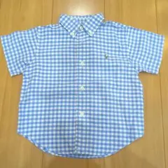 Ralph Lauren ギンガムチェックシャツ 90 美品