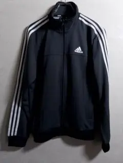 【ケア済】美品 adidas トラックジャケット S グレー