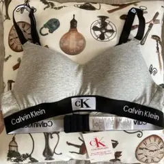 Calvin Klein グレー ブラジャー　Mのサムネイル