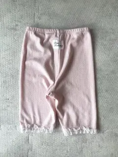mamaraku ハーフパンツ ピンク レース