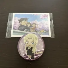 【名探偵コナン】レアカード　少年探偵団　春　ベルモット缶バッジセット