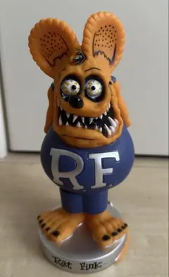 Rat Fink ラットフィンク フィギュア RFロゴ 2005年製 - メルカリ