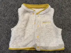 mont-bell ベビーベスト 70 ホワイト/イエロー