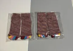 スリーピングソックス 5本指ソックス 2足セット