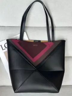 LOEWE ジオメトリックレザートートバッグ