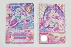 アイカツ プリパラ 映画 入場特典 プリチケ アイカツカード あかり らぁら