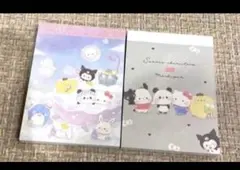 新品★もちもちパンダ×サンリオ　メモ帳2セット