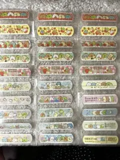 すみっコぐらし 絆創膏 30枚 ＆ ミニクリアファイル