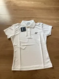 新品未使用　S ヨネックス　ゲームシャツ ホワイト ポロシャツ バドミントン