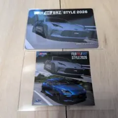 FUJI 86/BRZ STYLE 2026 カード＆ステッカーセット