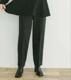 URBAN RESEARCH ワイドパンツ ブラック ウエストゴム