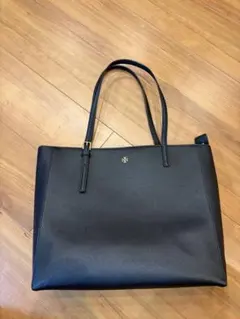 【新品未使用】トリーバーチ　ブラック トートバッグ（ショルダーベルト付）